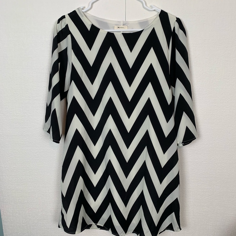 Everly Chevron Dress